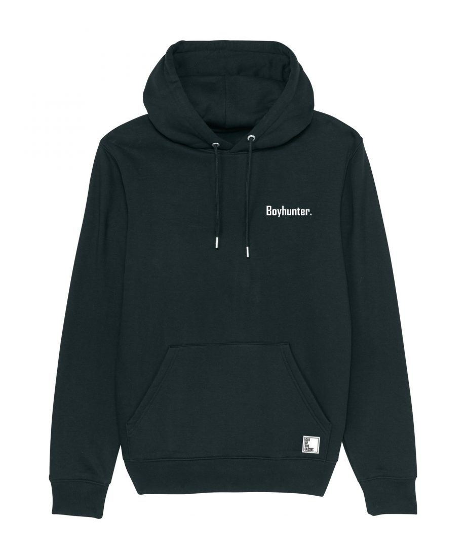 Out Of The Closet - Boyhunter - Hoodie - Black - Pride & Gay Clothing